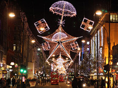 Oxford Street Christmas Lights Switch On image