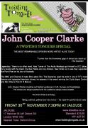 Twisting Tongues presents: John Cooper Clarke in Bar Jalouse image
