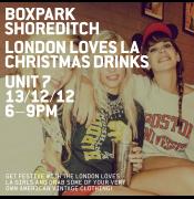 London Loves LA Christmas Drinks image