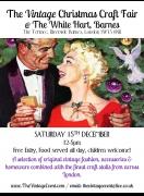 The Vintage Christmas Craft Fair @ The White Hart, Barnes image