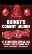 Quincy's Comedy Lounge - Christmas Special 2012  image