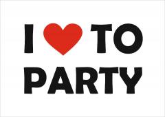 I love to Party image