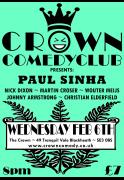 Crown Comedyclub Blackheath ~ PAUL SINHA image