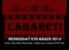 And All That...Cabaret image