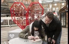 National Heart Month 'Love Installations'  image