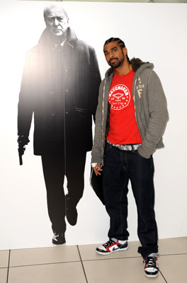 David Haye, Harry Brown Premiere in Leicester Square