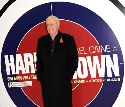 Michael Caine, Harry Brown Premiere in Leicester Square