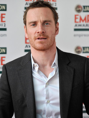 Michael Fassbender at Empire Film Awards 2012