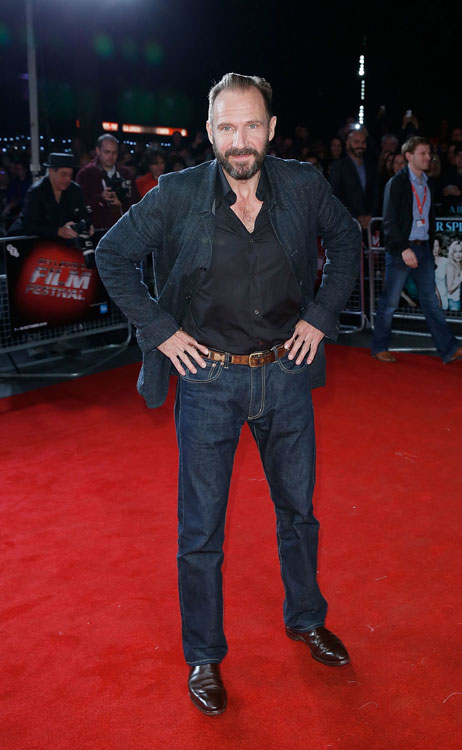 Ralph Fiennes on red carpet
