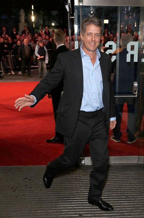 Hugh Grant attends the The Program screening