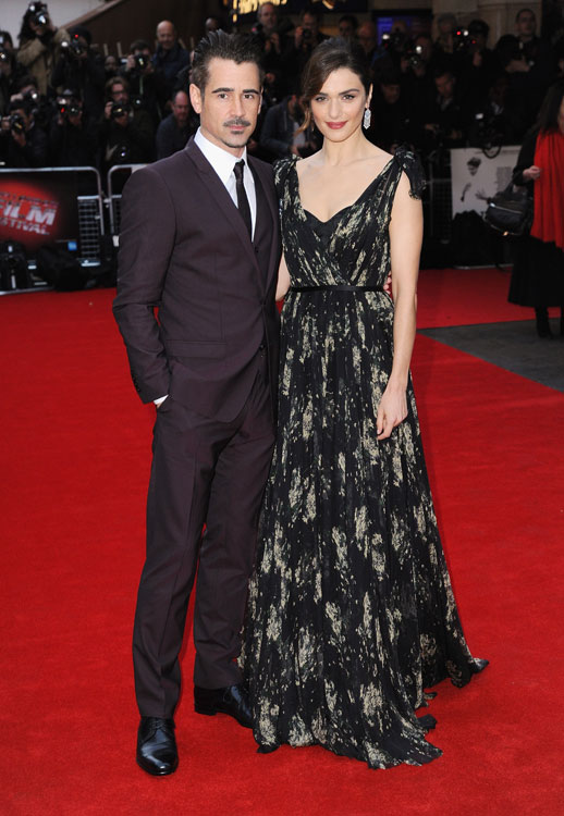 Colin Farrell and Rachel Weisz