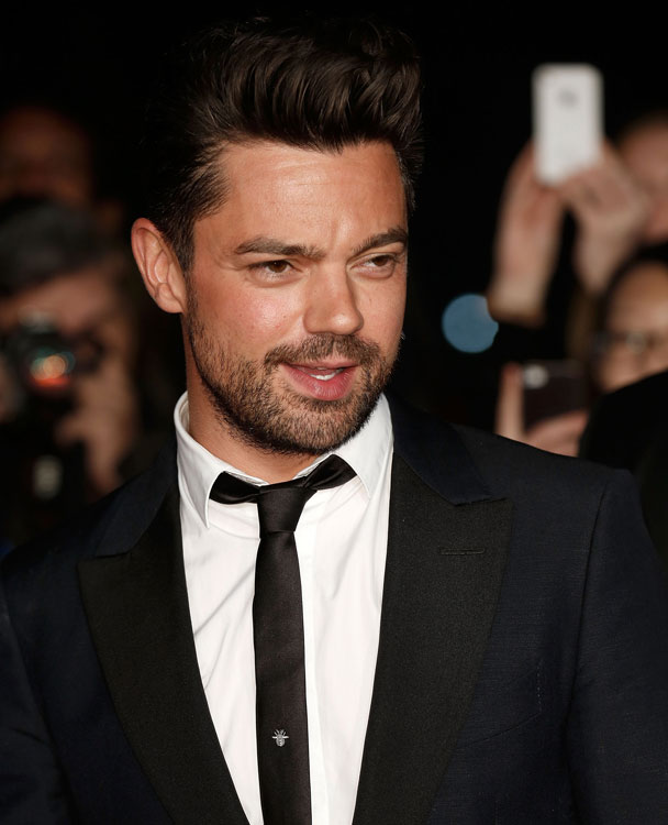 Dominic Cooper on the red carpet