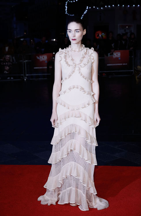 Rooney Mara on the red carpet