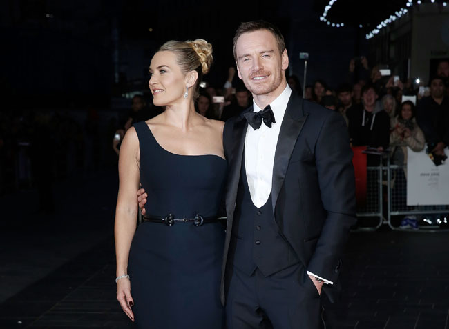 Kate Winslet and Michael Fassbender