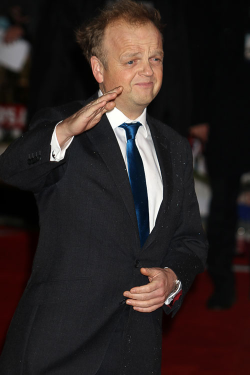Toby Jones at the dad's Army Premiere