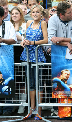 Nicky Grahame, Fantastic 4: Rise of the Silver Surfer Premiere in Leicester Square