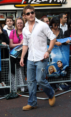 Robert Kazinsky, Fantastic 4: Rise of the Silver Surfer Premiere in Leicester Square