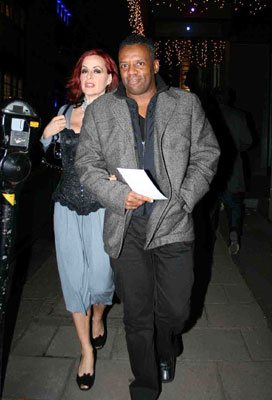 Carrie Grant, Dr Who new series premiere at Mayfair Hotel