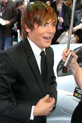 Zac Efron, Hairspray Premiere in Leicester Square