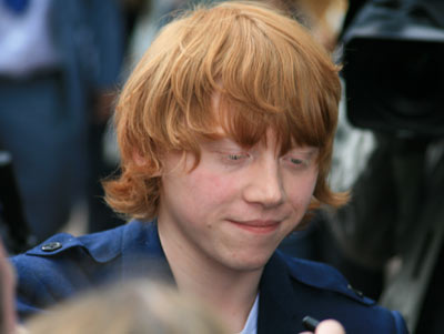 Rupert Grint, Harry Potter and the Order of the Phoenix in Leicester Square