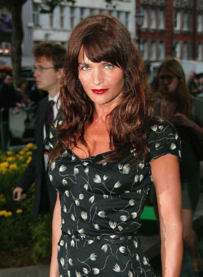 Helena Christensen, Bourne Ultimatum Premiere in Leicester Square