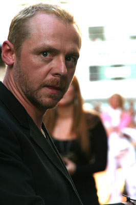 Simon Pegg, Run Fat Boy Run Premiere in Leicester Square