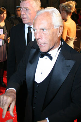 Giorgio Armani, Fashion Rocks 2007, Royal Albert Hall