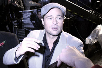 Brad Pitt, Beowulf Premiere in Leicester Square