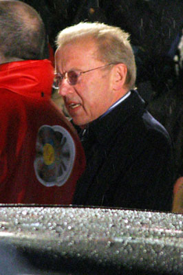 David Frost, Sleuth Premiere in Leicester Square