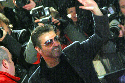 George Michael, Sleuth Premiere in Leicester Square