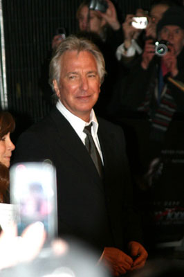 Alan Rickman, Sweeney Todd Premiere in Leicester Square