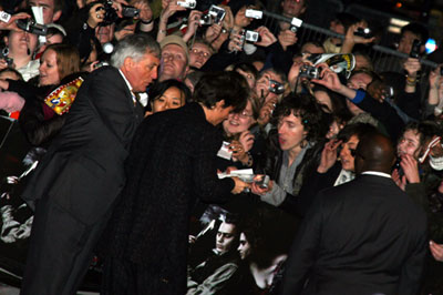 Johnny Depp, Sweeney Todd Premiere in Leicester Square