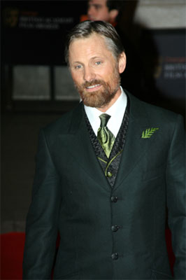Viggo Mortensen, BAFTA Film Awards 2008 in Covent Garden