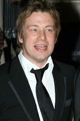 Jamie Oliver, BAFTA Film Awards 2008 in Covent Garden
