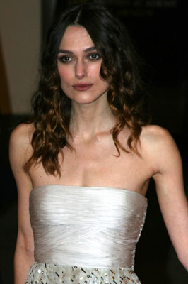Keira Knightley, BAFTA Film Awards 2008 in Covent Garden
