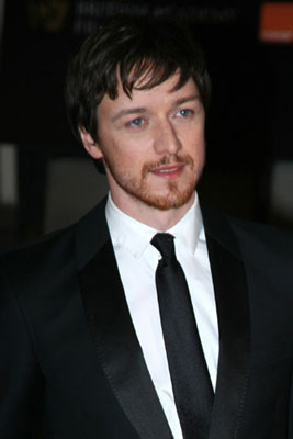 James McAvoy, BAFTA Film Awards 2008 in Covent Garden