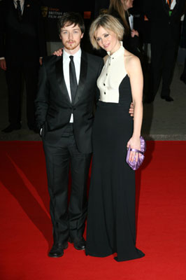 James McAvoy, BAFTA Film Awards 2008 in Covent Garden