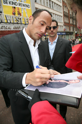 Dwayne Johnson, The Game Plan Premiere in Leicester Square