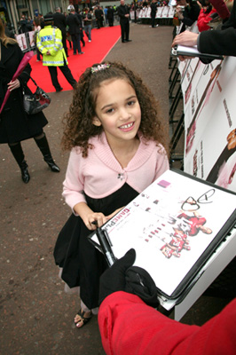 Madison Pettis, The Game Plan Premiere in Leicester Square
