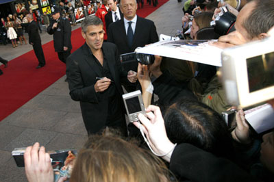 George Clooney, Leatherheads Premiere in Leicester Square