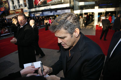 George Clooney, Leatherheads Premiere in Leicester Square
