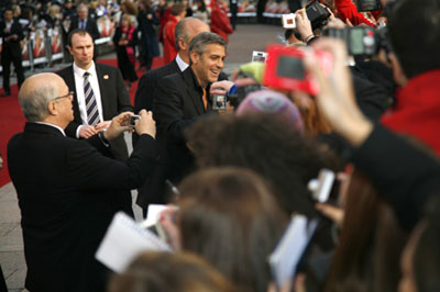 George Clooney, Leatherheads Premiere in Leicester Square