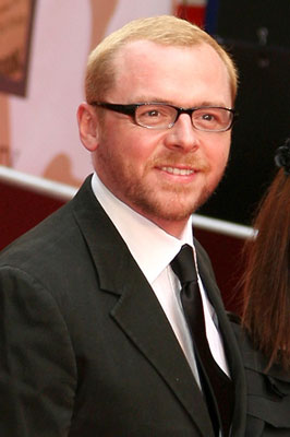 Simon Pegg, BAFTA TV Awards 2008 at the London Palladium