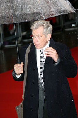 Ian McKellen, Speed Racer London Premiere in Leicester Square