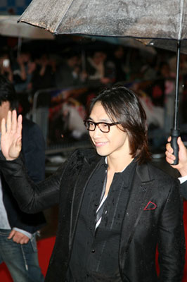  Rain, Speed Racer London Premiere in Leicester Square