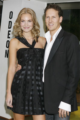 Brendan Cole, Tropic Thunder Premiere in Leicester Square