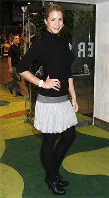 Gemma Atkinson, Tropic Thunder Premiere in Leicester Square