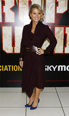  Anastasia, Tropic Thunder Premiere in Leicester Square