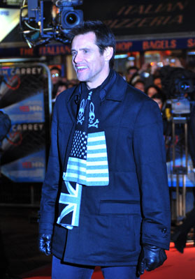 Jim Carrey, Yes Man Premiere in Leicester Square