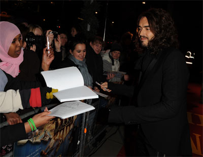 Russell Brand, Bedtime Stories Premiere at the Odeon Cinema, Kensington